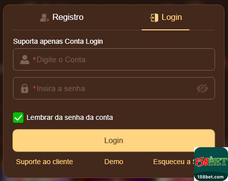 Segurança 158bet.com